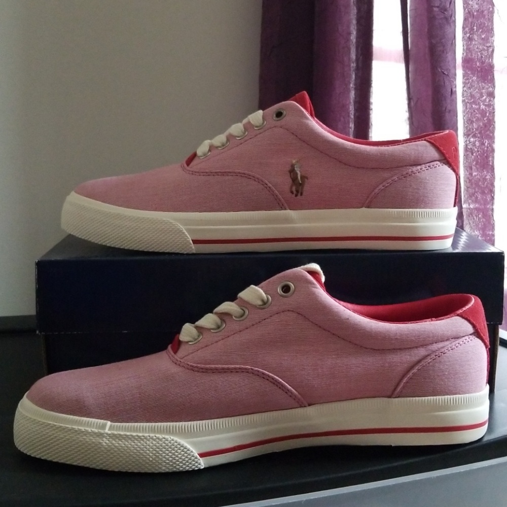 NIB! POLO RALPH LAUREN SNEAKERS - Picture 4 of 8